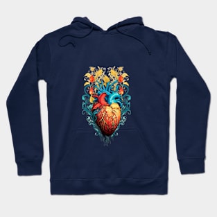 Decorative heart Hoodie